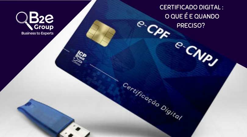 Certificado Digital: O que é e quando preciso?