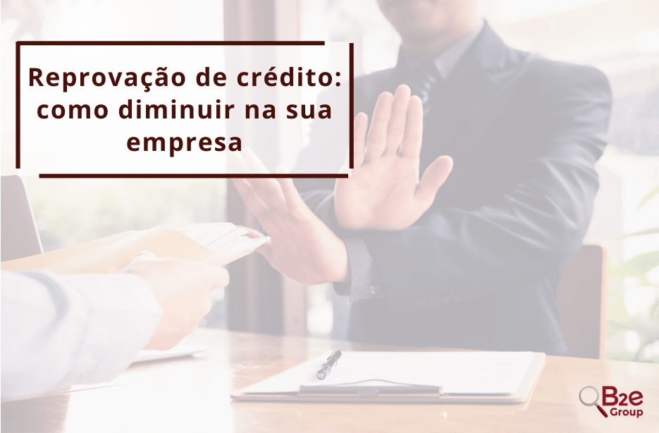 reprovação de crédito